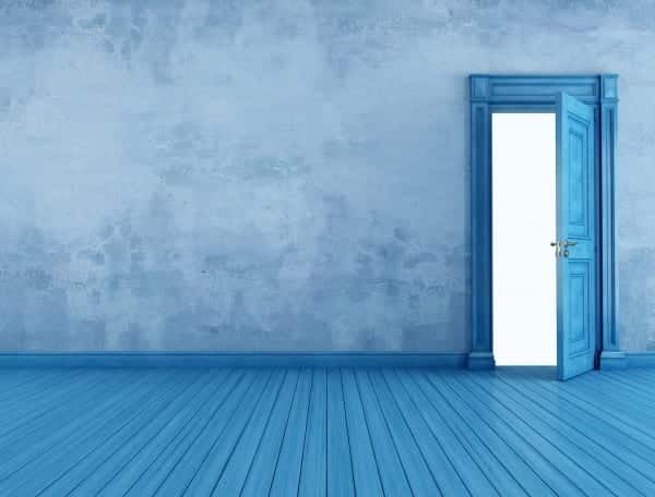 Door open. Launch a New You: Harness The Power of a Fresh Start.