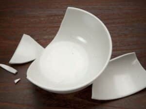 Broken bowl on the floor. How To Repair Trust in your Relationship