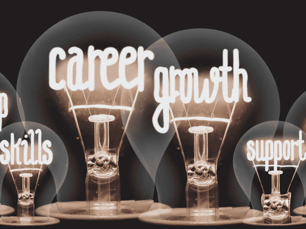 Career growth sign. career growth. how to set yourself up for success.