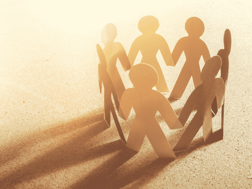 circle of friends. finding friends you can count on.