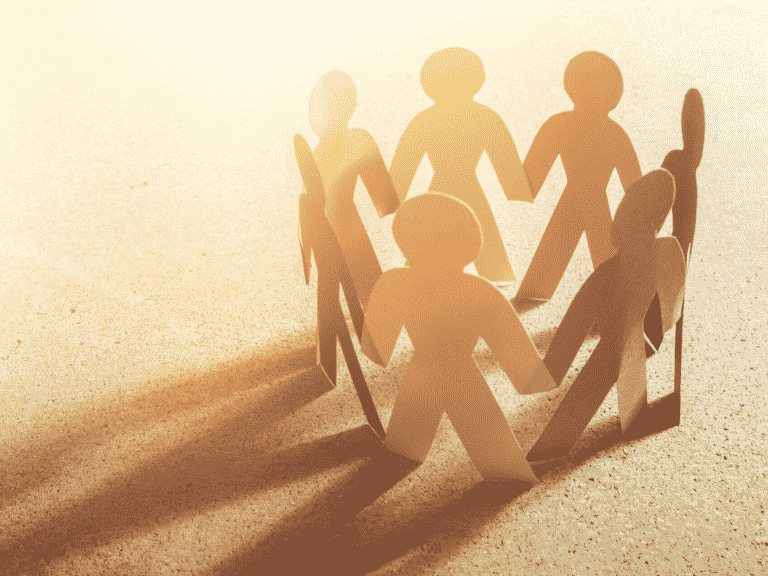 circle of friends. finding friends you can count on.
