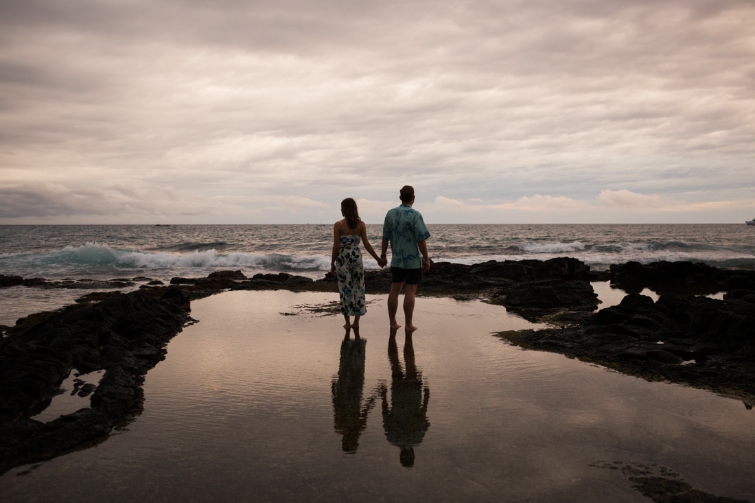 couple standing on beach representing Discernment counseling