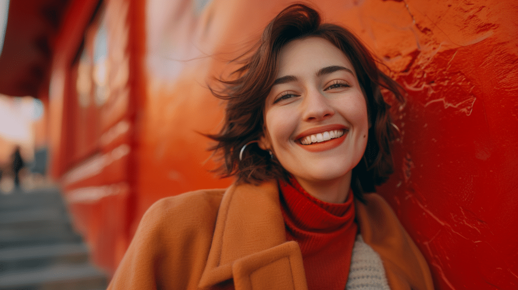 A woman in her thirties is happy and independent representing Why You Shouldn’t Fear Being ‘Single Forever’.