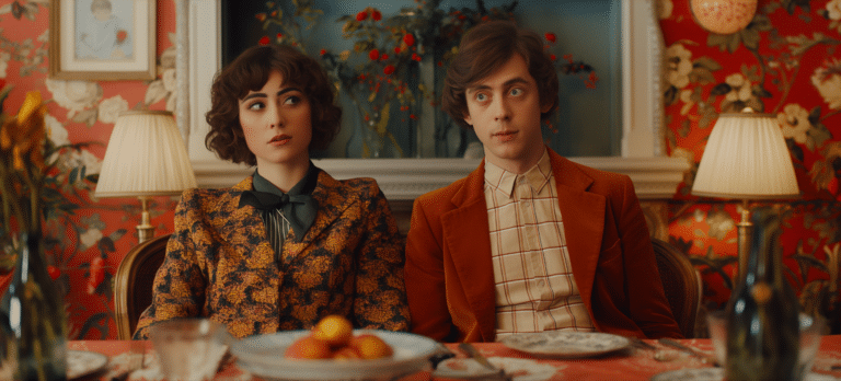 A woman and a man sit together at a restaurant looking uncomfortable representing Relationship Anxiety vs Gut Feeling: How to Tell the Difference