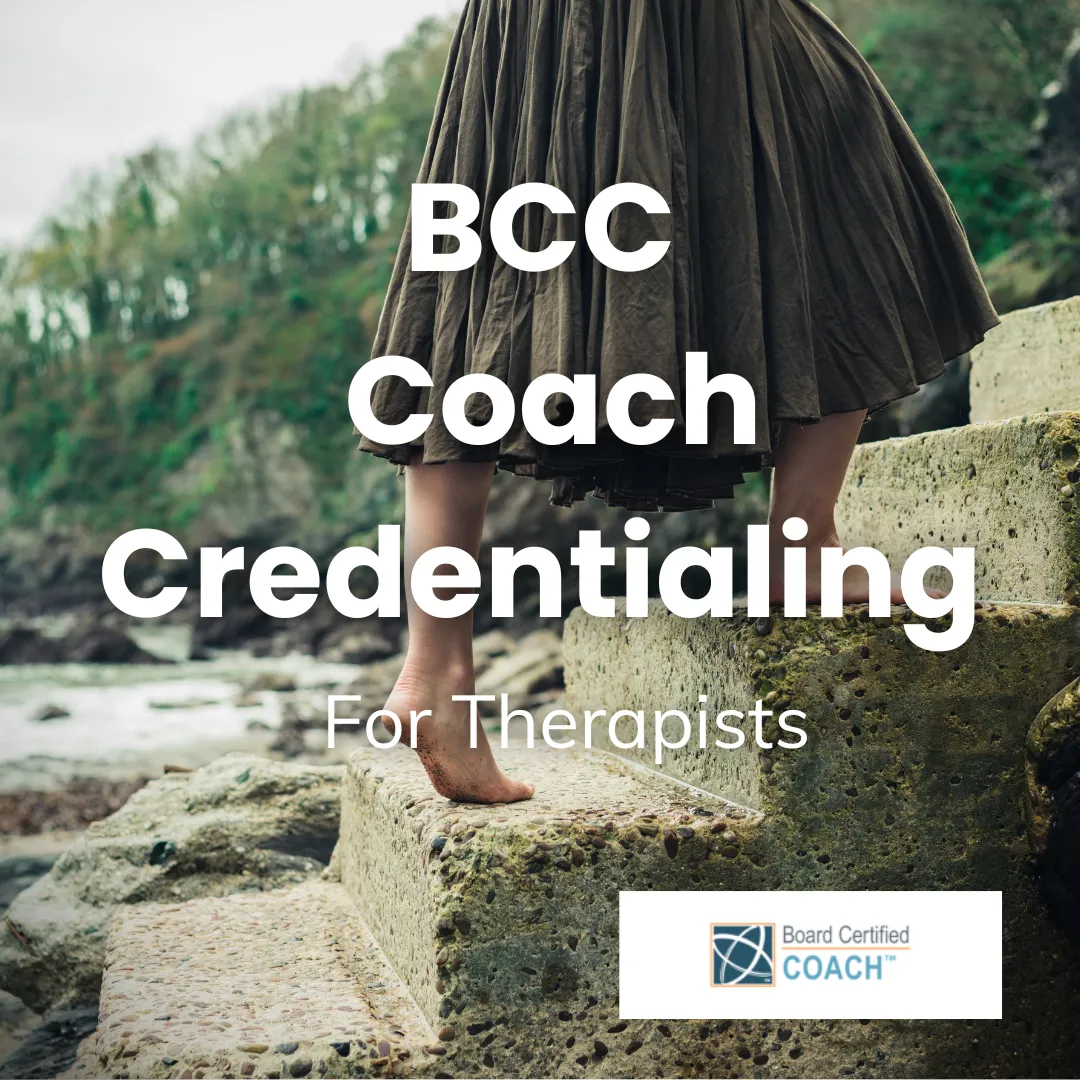 coaching certification for therapists